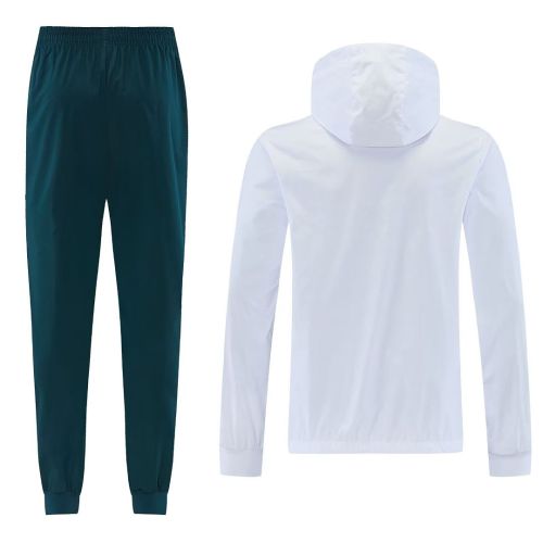 with Caps 2026-2027 Napoli White Soccer Tracksuit Jacket Football Napoles Jacket and Pants