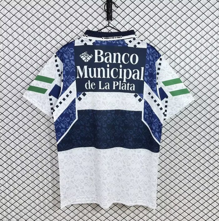 Retro Jersey 1996-1997 Gimnasia y Esgrima La Plata Home Soccer Jersey Vintage Football Shirt