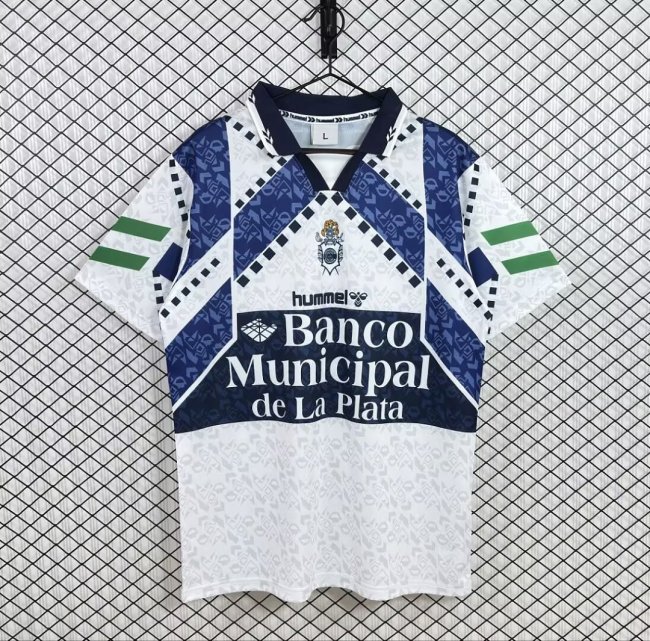 Retro Jersey 1996-1997 Gimnasia y Esgrima La Plata Home Soccer Jersey Vintage Football Shirt
