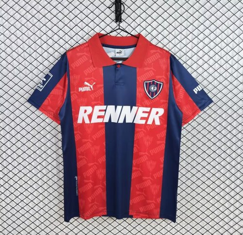 Retro Jersey 1996-1998 Cerro Porteño Home Soccer Jersey Football Shirt