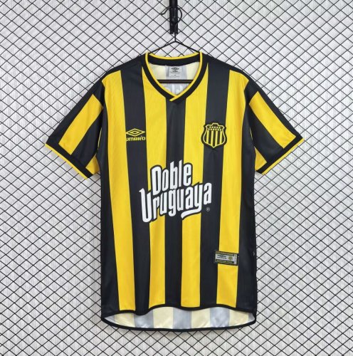 Retro Jersey 2002 Club Atlético Peñarol Home Soccer Jersey Vintage Penarol Football Shirt