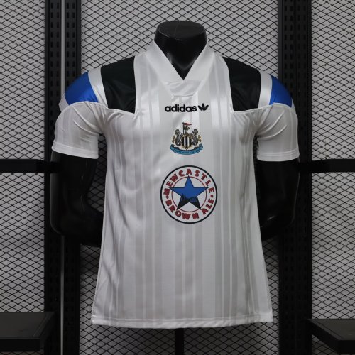 Player Version 2026-2027 Newcastle United White EQT Soccer Jersey Football Shirt