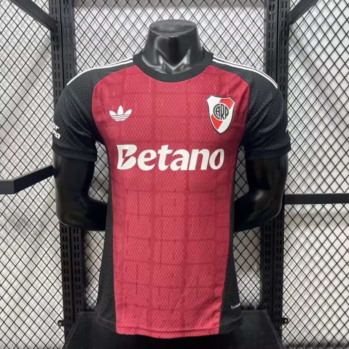 Player Version 2026-2027 River Plate Red Goalkeeper Soccer Jersey Football Shirt