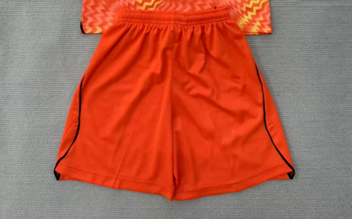 Fan Version 2026-2027 Barcelona Orange Goalkeeper Soccer Shorts Football Shorts
