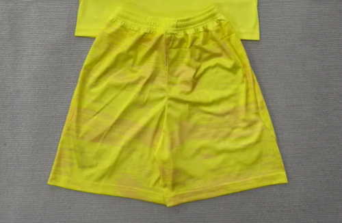 Fan Version 2026-2027 Everton Yellow Goalkeeper Soccer Shorts Football Shorts