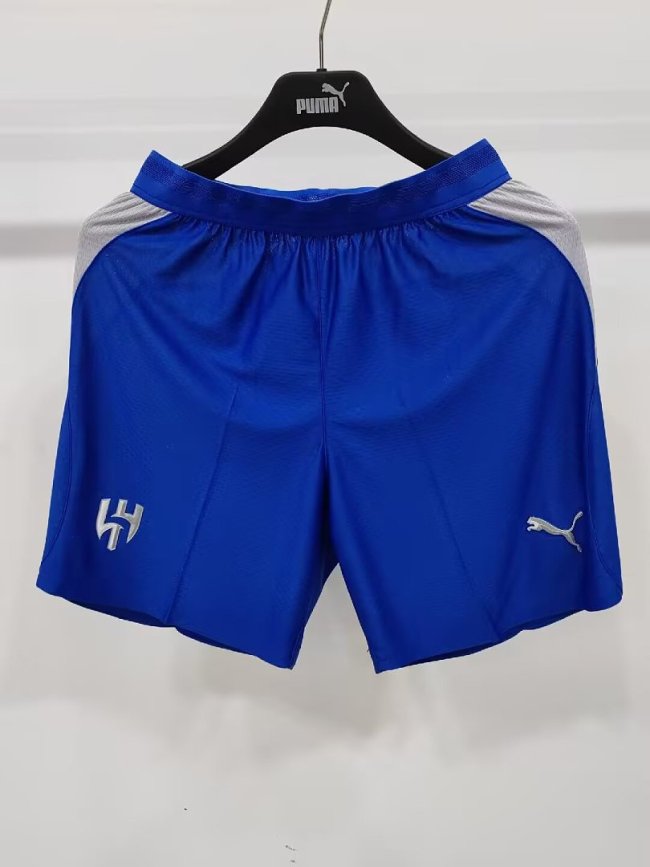 Player Version 2026-2027 al hilal Home Soccer Shorts Football Shorts