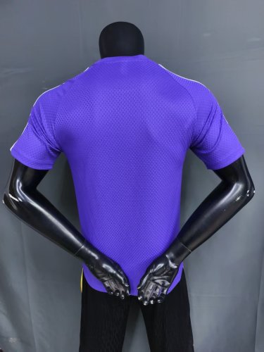 Player Version 2026-2027 Real Madrid Purple/White Retro Collection Soccer Jersey Real Football Shirt