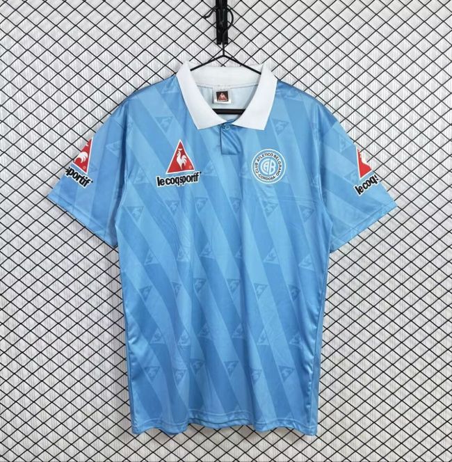 Retro Jersey 1996-1997 Club Atlético Belgrano Home Soccer Jersey Football Shirt