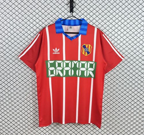 with LFP Patch Retro Camisetas de Futbol 1992-1993 Espanyol Home Soccer Jersey Vintage Football Shirt