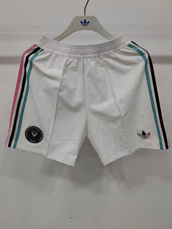 Player Version 2026-2027 Inter Miami Third Away White Soccer Shorts Football Shorts
