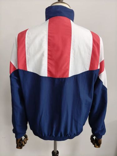 2026-2027 Arsenal Dark Blue/Red/White EQT Soccer Windbreaker Jacket Football Jacket
