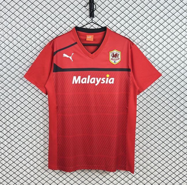 Retro Jersey 2012-2013 Cardiff City Home Soccer Jersey Vintage Football Shirt