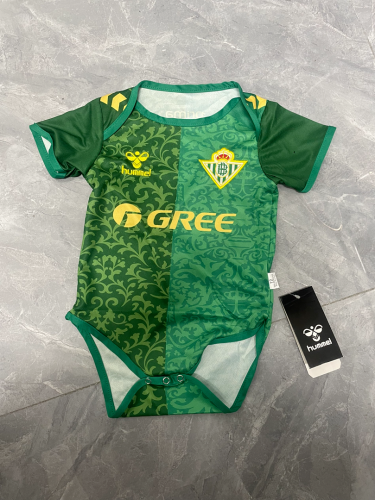 Baby Cloth 2026-2027 Real Betis Green Soccer Jersey Baby Onesies