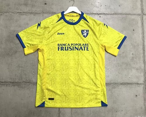 Fan Version 2026-2027 Frosinone Calcio Home Soccer Jersey Football Shirt