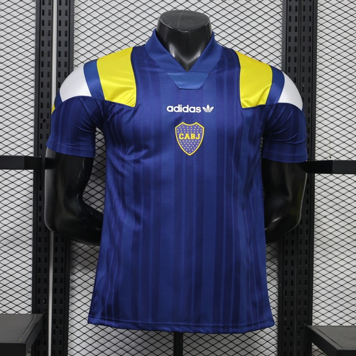 Player Version 2026-2027 Boca Juniors Dark Blue EQT Soccer Jersey Football Shirt