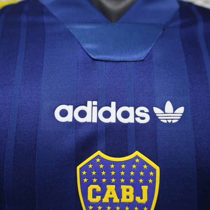 Player Version 2026-2027 Boca Juniors Dark Blue EQT Soccer Jersey Football Shirt