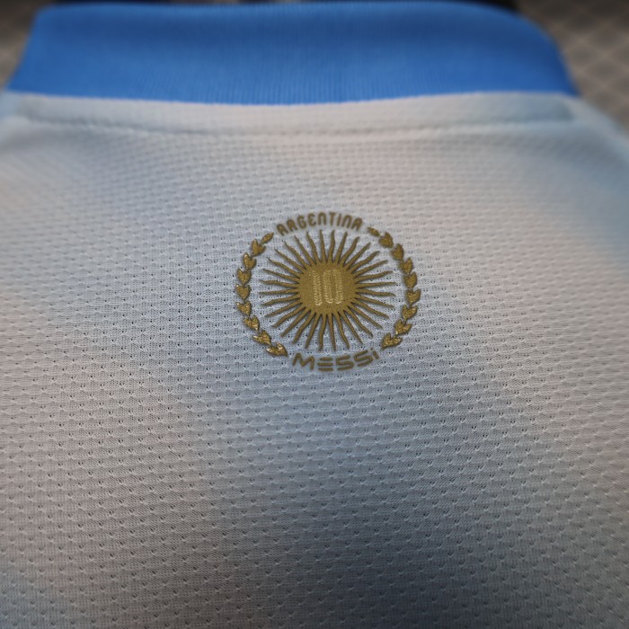 Player Version Argentina X Messi 2026 Special Edition Blue/White Soccer Jersey Football Shirt
