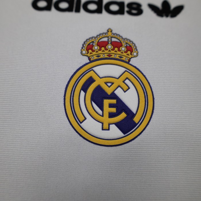 Player Version 2026-2027 Real Madrid White/Purple EQT Soccer Jersey Real Football Shirt