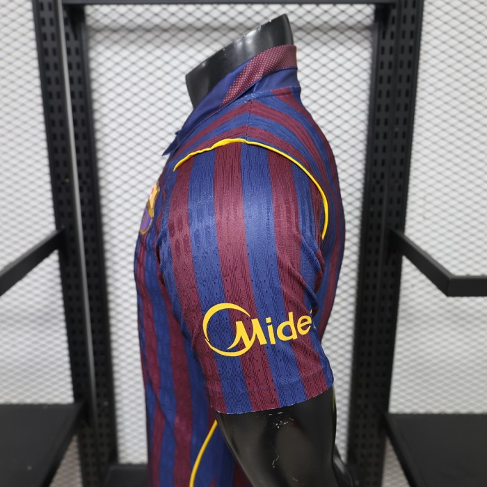 Barca Camisetas de Futbol Player Version 2026-2027 Barcelona Red/Blue Soccer Jersey