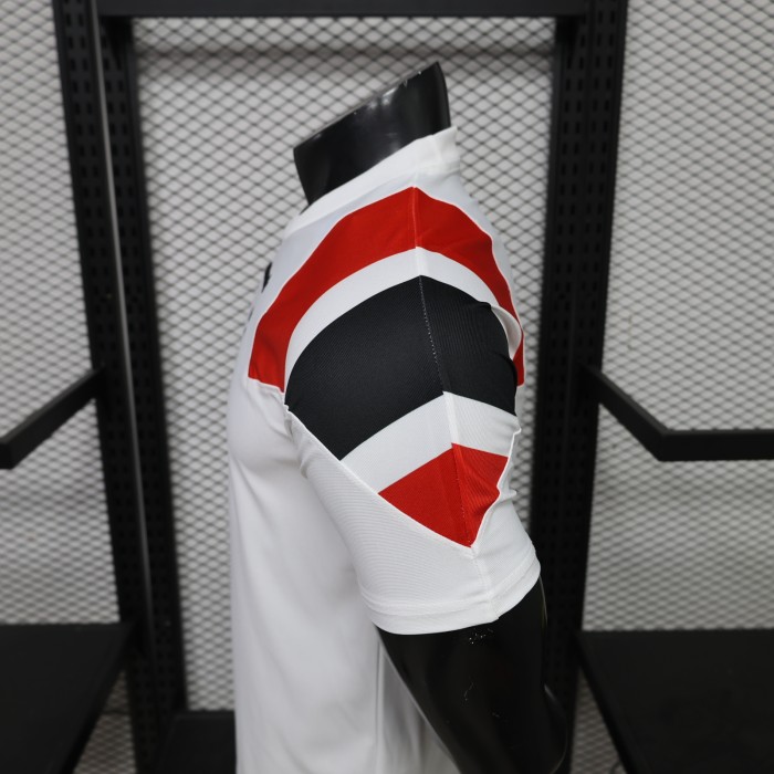 Player Version 2026-2027 Flamengo White EQT Soccer Jersey Football Shirt