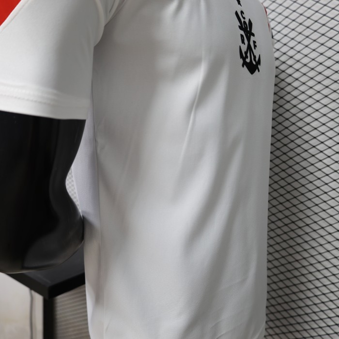 Player Version 2026-2027 Flamengo White EQT Soccer Jersey Football Shirt