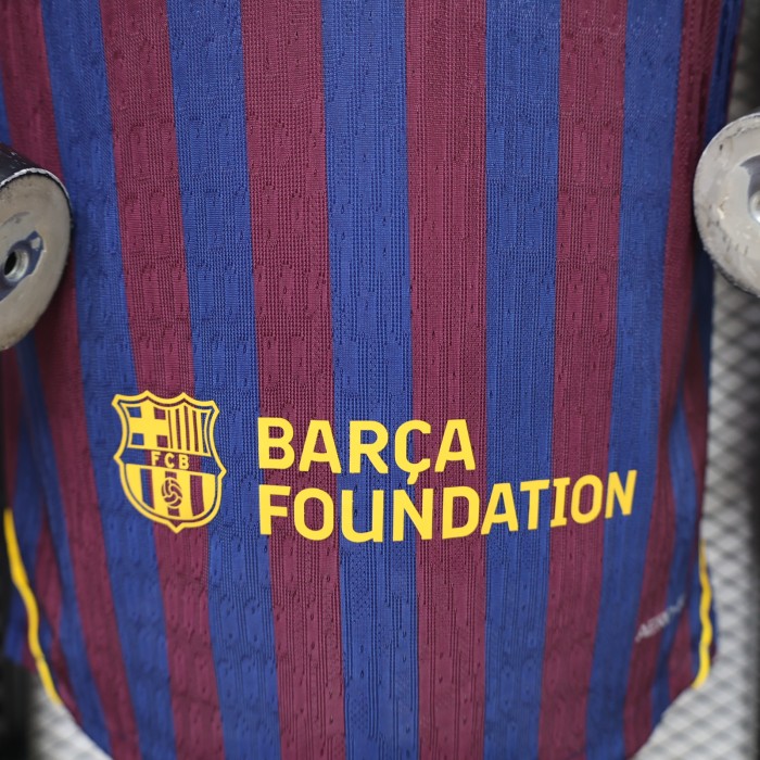 Barca Camisetas de Futbol Player Version 2026-2027 Barcelona Red/Blue Soccer Jersey