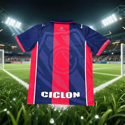 Fan Version 2027-2028 Cerro Porteño Home Soccer Jersey Football Shirt
