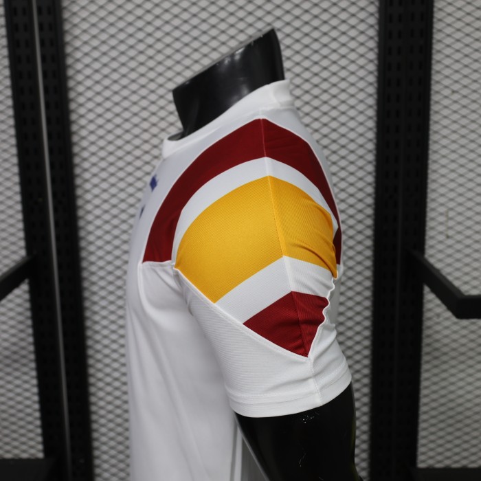 Player Version 2026-2027 As Roma White EQT Soccer Jersey Football Shirt