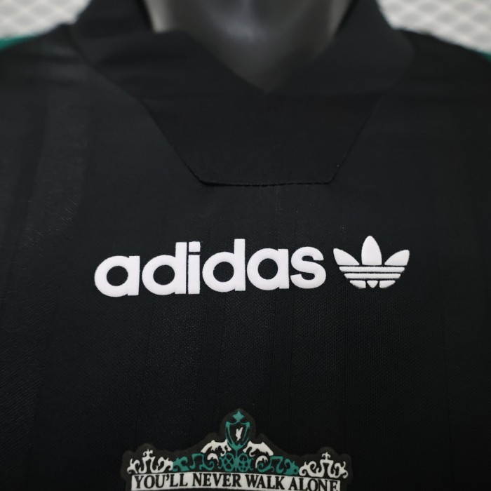 Player Version 2026-2027 Liverpool Black EQT Soccer Jersey Football Shirt