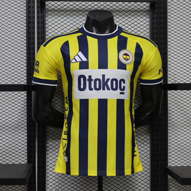 Player Version 2026-2027 Fenerbahce Home Soccer Jersey Fenerbahçe Football Shirt