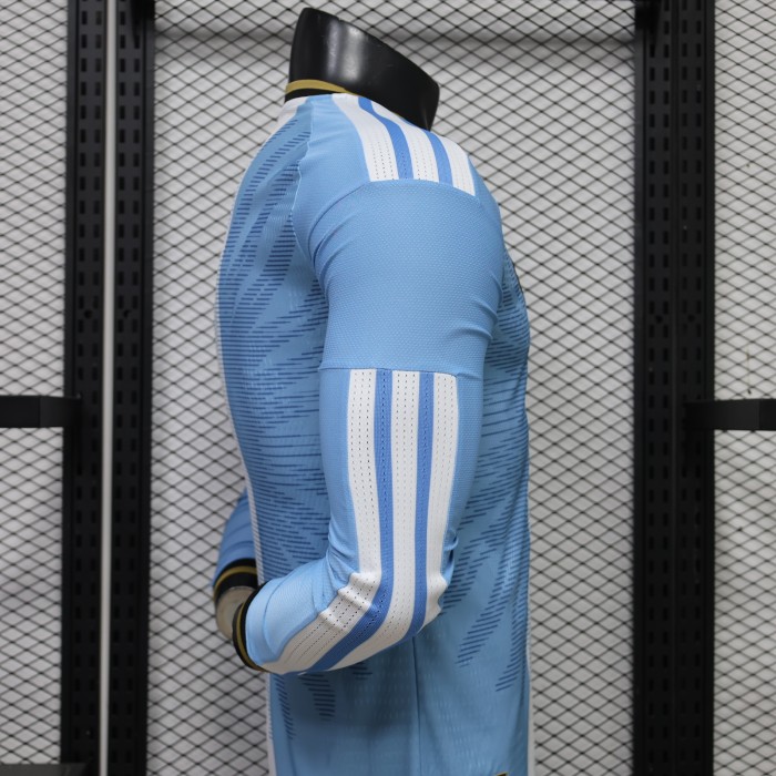 Long Sleeve Player Version Argentina X Messi 2026 Special Edition Soccer Jersey Football Shirt
