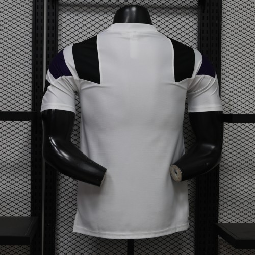 Player Version 2026-2027 Real Madrid White/Purple EQT Soccer Jersey Real Football Shirt