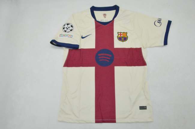 with UCL Patch Barca Camisetas de Futbol Fans Version 2026-2027 Barcelona Fourth Away Soccer Jersey