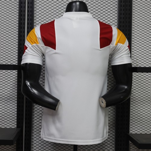 Player Version 2026-2027 As Roma White EQT Soccer Jersey Football Shirt