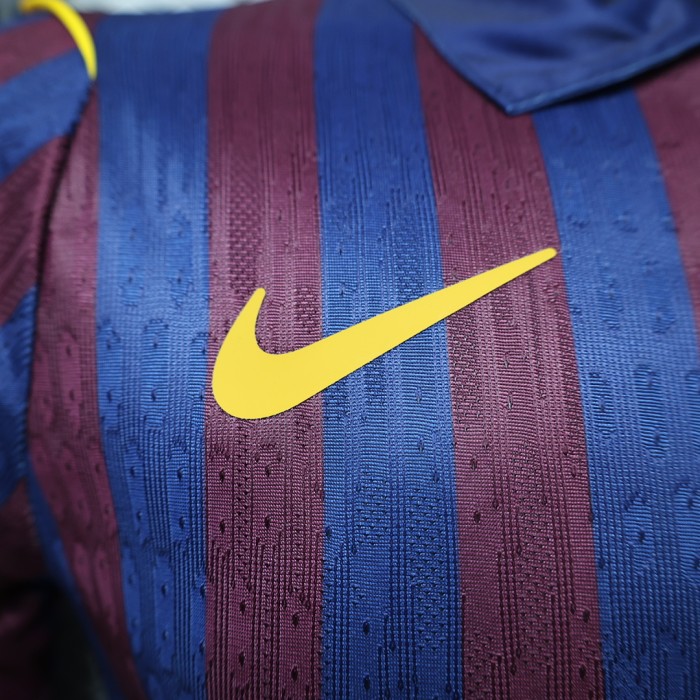 Barca Camisetas de Futbol Player Version 2026-2027 Barcelona Red/Blue Soccer Jersey
