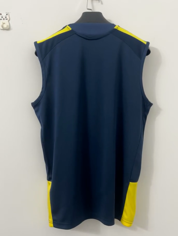 Fans Version 2026-2027 Al Nassr Dark Blue Soccer Training Vest Riyadh Victory Football Shirt