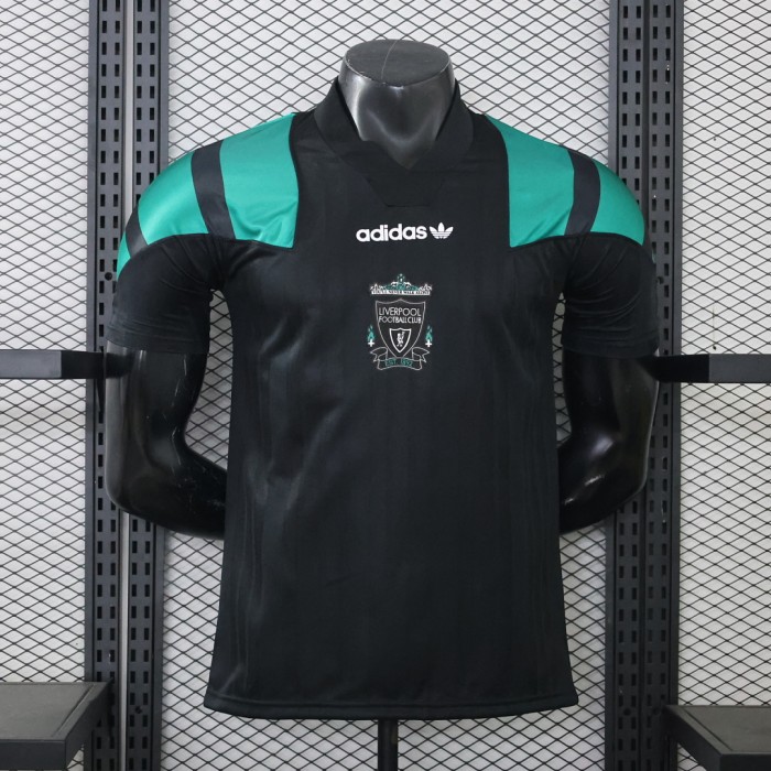 Player Version 2026-2027 Liverpool Black EQT Soccer Jersey Football Shirt