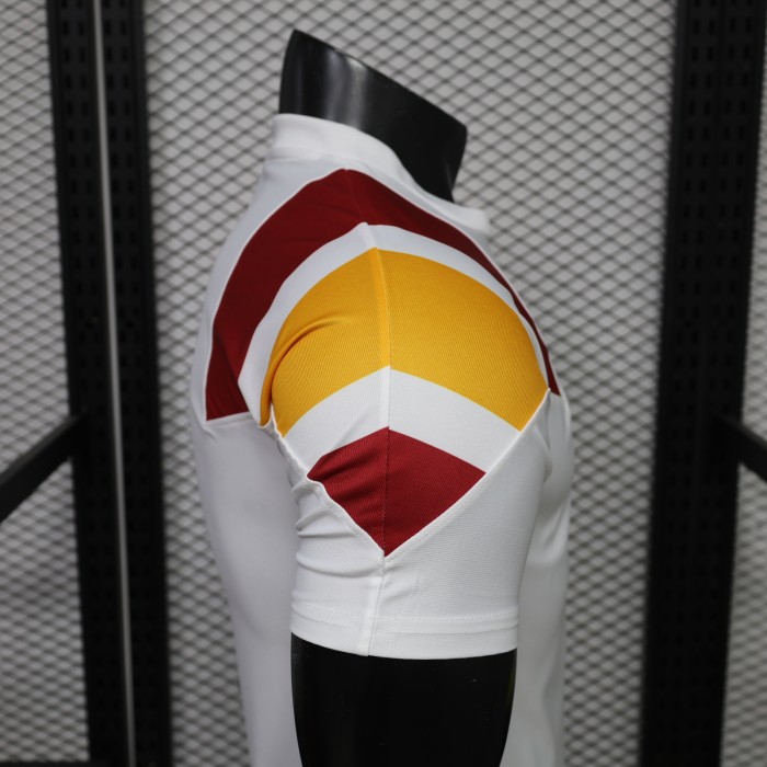 Player Version 2026-2027 As Roma White EQT Soccer Jersey Football Shirt