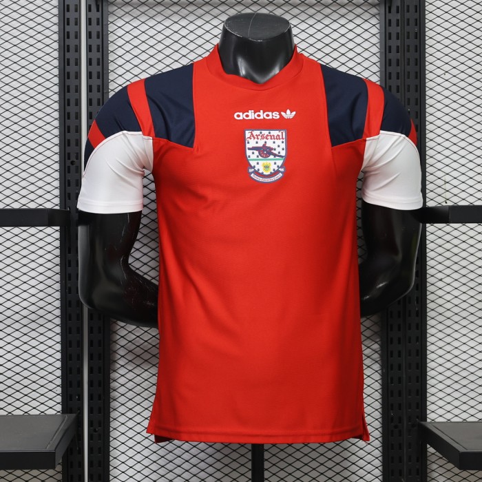 Player Version 2026-2027 Arsenal Red EQT Soccer Jersey Football Shirt