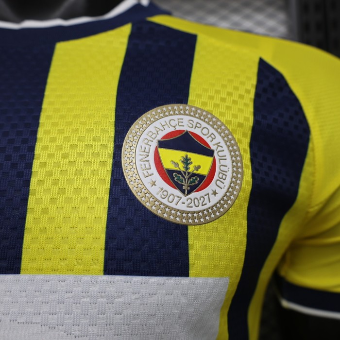 Player Version 2026-2027 Fenerbahce Home Soccer Jersey Fenerbahçe Football Shirt