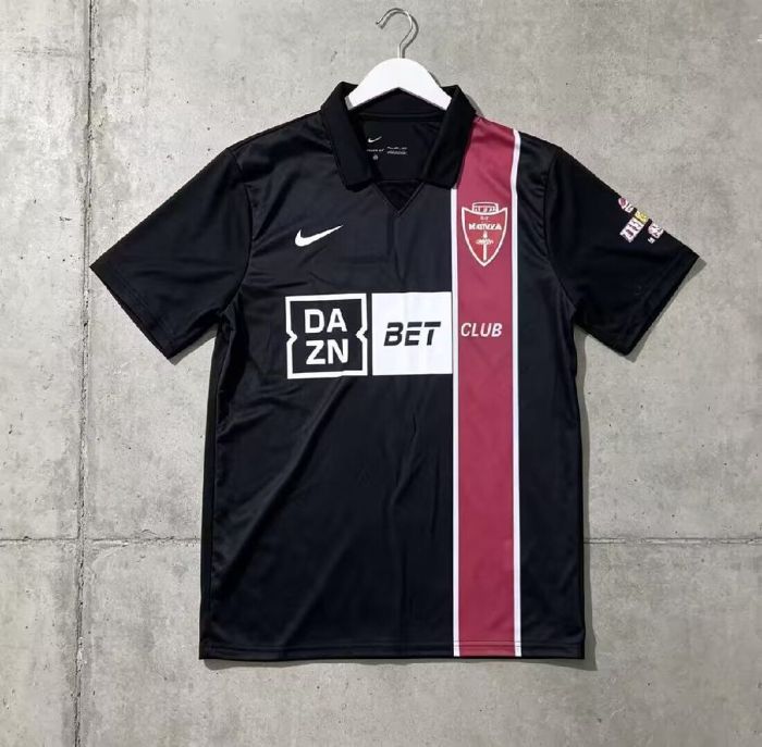 Fans Version 2026-2027 Monza Third Away Black Soccer Jersey Football Shirt