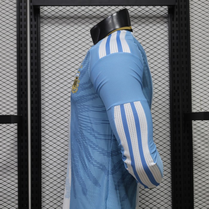 Long Sleeve Player Version Argentina X Messi 2026 Special Edition Soccer Jersey Football Shirt