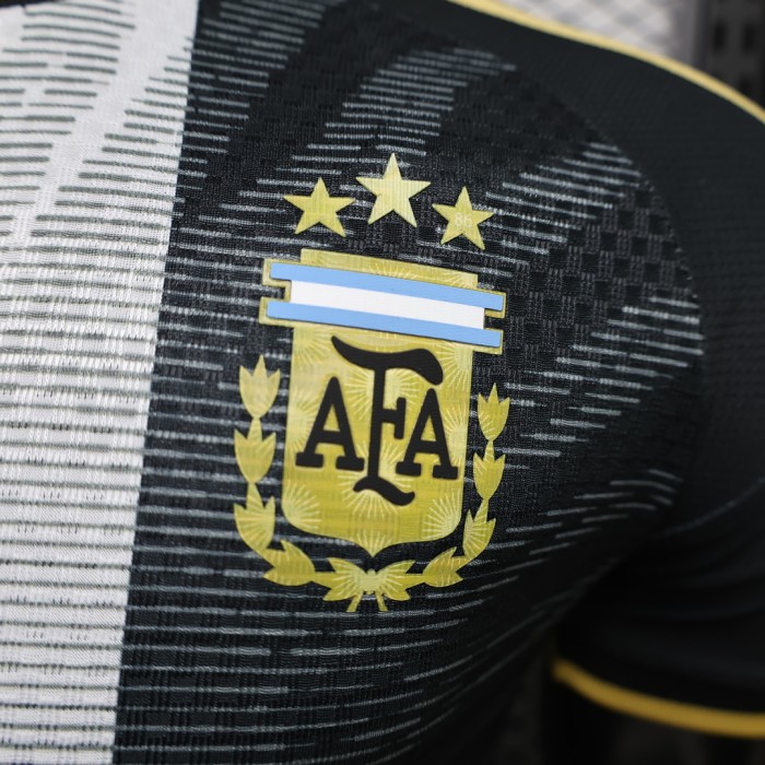 Player Version Argentina X Messi 2026 Special Edition Black/White Soccer Jersey Football Shirt