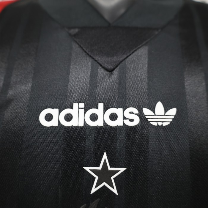 Player Version 2026-2027 AC Milan Black EQT Soccer Jersey AC Football Shirt