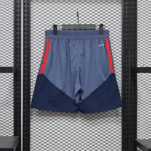 Player Version 2026-2027 Bayern Munich Dark Grey Soccer Training Shorts Football Shorts