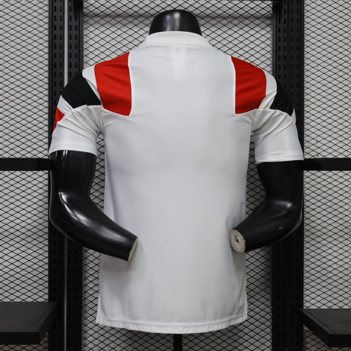 Player Version 2026-2027 Flamengo White EQT Soccer Jersey Football Shirt
