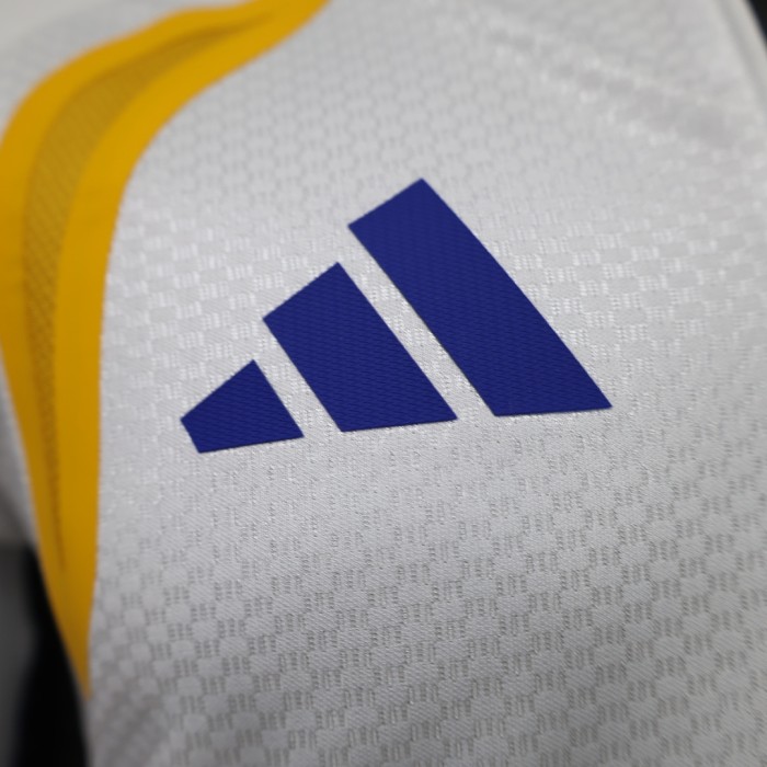 Long Sleeve Player Version 2026-2027 Boca Juniors White Soccer Jersey Football Shirt