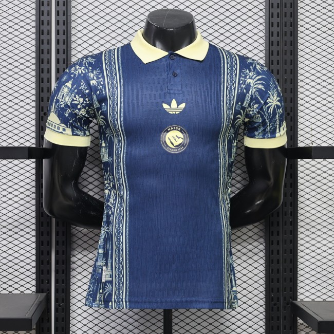 Player Version 2026-2027 Al Nassr Blue Special Edition Soccer Jersey Football Shirt