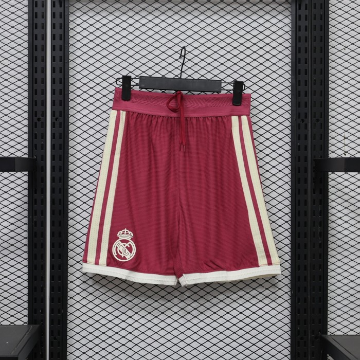 Player Version 2025-2026 Real Madrid Third Away Soccer Shorts Football Shorts