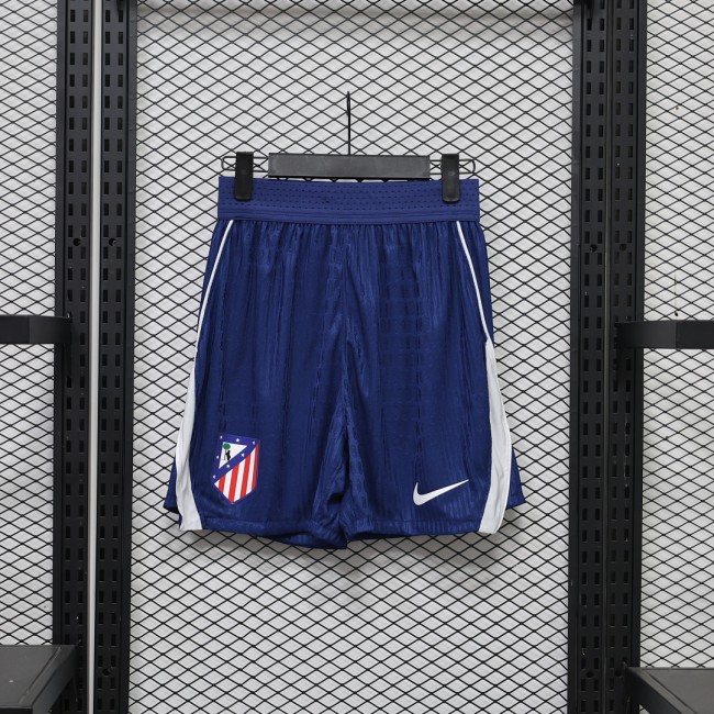 Player Version 2026-2027 Atletico Madrid Home Soccer Shorts Football Shorts